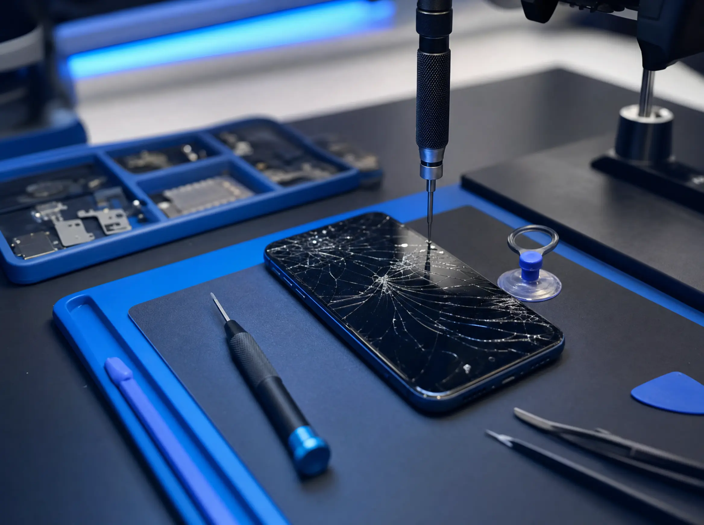 Scherm reparatie
